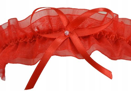 JULIMEX podwiązka MONACO RED PW 03 czerwone STUDNIÓWKA na Arena.pl