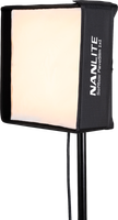 Lampa Nanlite PavoSlim 60B - zestaw, panel LED, softbox, klamra, Bi-Color
