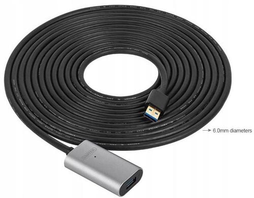 Przedłużacz USB Unitek Y-271 czarny 5 m na Arena.pl