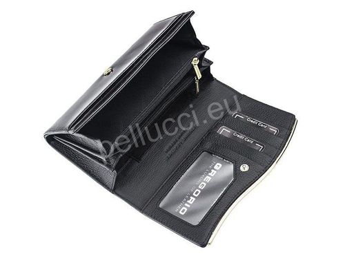 Portfel damski skórzany PELLUCCI ZLF-114 Popiel na Arena.pl