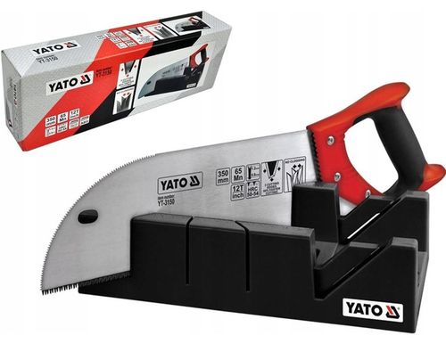 YATO PIŁĄ RĘCZNA DO DREWNA + SKRZYNKA 300mm UCIOSOWA PRZYRŻNIA YATO YT-3150 na Arena.pl