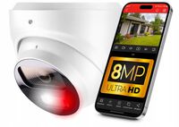 Kamera IP do Monitoringu PoE 8MPx 4K 3840x2160p