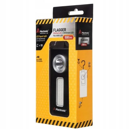 LATARKA RĘCZNA FLAGGER ŁADOWALNA PHH1073 MACTRONIC na Arena.pl