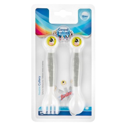 Sztućce elastyczne dla dzieci CANPOL BABIES na Arena.pl