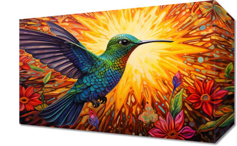 Obraz 30x20cm Koliber Barw zdjęcie 1
