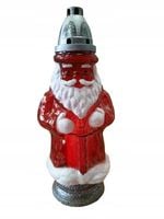 Znicz Bożonarodzeniowy gwiazdor srebrny mały