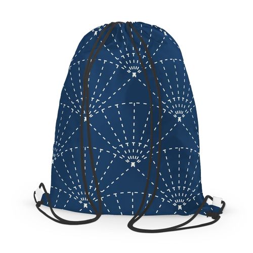 WORKO-PLECAK z Twoim imieniem Niebieska geometria VII 074 na Arena.pl