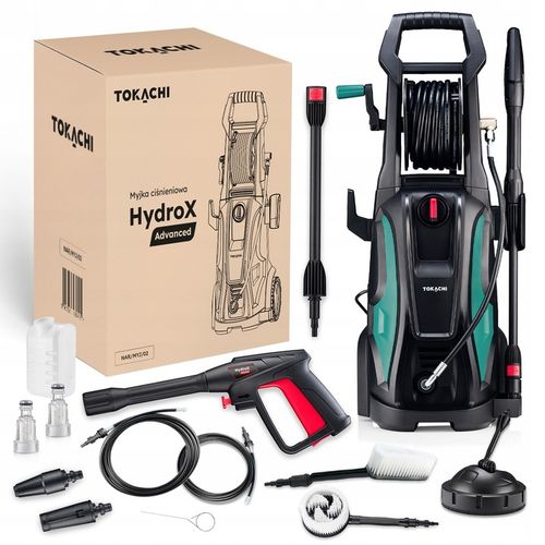 MOCNA MYJKA CIŚNIENIOWA 180bar POMPA ALUMINIOWA 2400W TURBO L8 + na Arena.pl