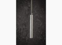 Lampa wisząca metalowa Mudul - aluminium - led