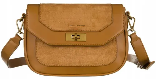 torba z eko skóry david jones jasny brązowy na Arena.pl