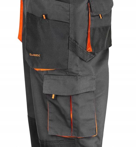 ART.MAS Spodnie robocze Classic ogrodniczki r. 52 na Arena.pl