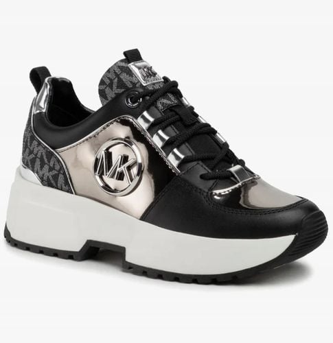 MICHAEL Michael Kors Sneakersy Cosmo Trainer 43R0CSFS1M Czarny r37 na Arena.pl