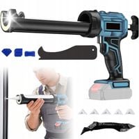ELEKTRYCZNY PISTOLET DO USZCZELNIACZY 280-330ML Z WBUDOWANYM ŚWIATŁEM LED