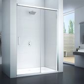 Drzwi prysznicowe przesuwne cichy domyk MSV250 SWISS MEYER 130 cm