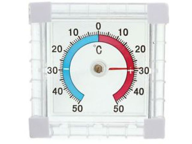 SS56 TERMOMETR ZAOKIENNY ZEWNĘTRZNY AKRYLOWY SAMOPRZYLEPNY zdjęcie 2