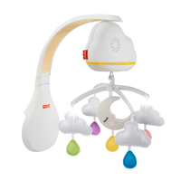 Fisher-Price GRP99 Karuzela chmurkowa, uspokajacz z lampką i dźwiękami