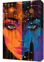Obraz 40x60cm Cyfrowa Psyche