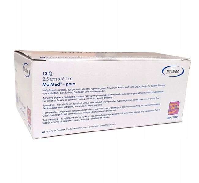 PRZYLEPIEC WŁÓKNINOWY HYPOALERGICZNY 2,5cmx9,1m zdjęcie 3