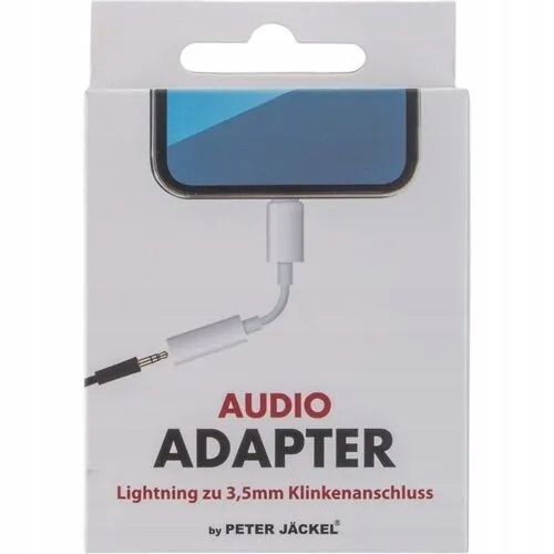 Adapter Peter Jäckel Lightning > jack 3,5 mm na Arena.pl