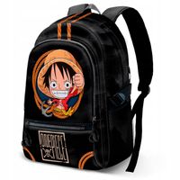 Plecak szkolny wielokomorowy One Piece Karactermania czarny