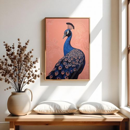 Plakat paw różowe kolory 29,7x42 cm A3 na Arena.pl