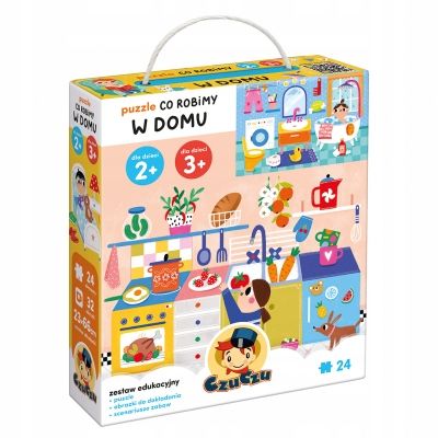 Puzzle Co robimy w domu CzuCzu zdjęcie 1