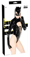 black level body czarne sznurowane z maską uszy m połysk