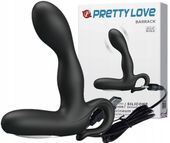wibracyjny masażer prostaty pretty love barrack silikonowy wodoodporny usb