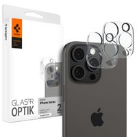 Szkło Spigen Optik.TR 9H na Aparat iPhone 14, 15 i 16 Pro Max (2 szt.)