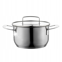 Garnek nierdzewny Florina Infinity 20 cm 3,1L z pokrywką indukcja gaz