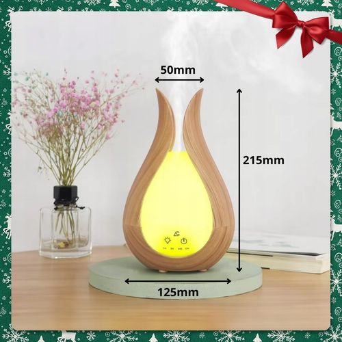 NAWILŻACZ POWIETRZA DYFUZOR ZAPACHOWY AROMATERAPIA LAMPKA NOCNA DLA na Arena.pl