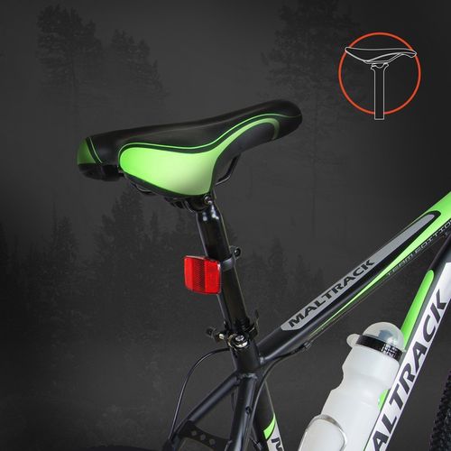 ROWER GÓRSKI MTB 26" SHIMANO 18 BIEGÓW HAMULCE TARCZOWE STALOWA RAMA 18,5" na Arena.pl