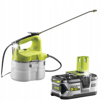 RYOBI OPRYSKIWACZ AKUMULATOROWY SPRYSKIWACZ 18V OWS1880 + 5Ah RB18L50