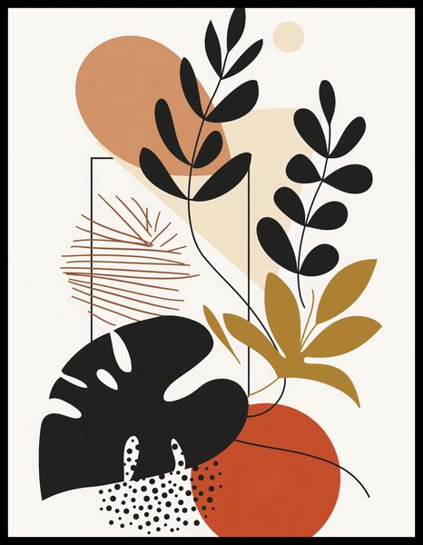 Plakat 50x65cm Zawisły Liść zdjęcie 2