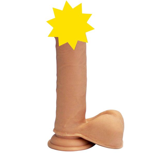 Penis Na Przyssawce 8 Inch zdjęcie 1