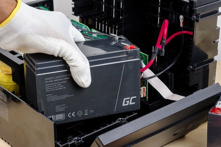 Green Cell Akumulator AGM 12V 10AH VRLA do UPS Roweru Autka Pojazdu Zabawki zdjęcie 12