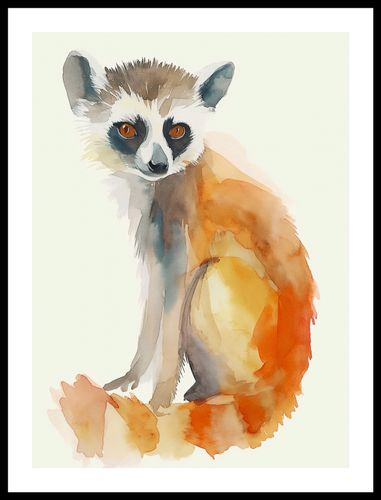 Plakat 40x55cm Lemurek na Arena.pl