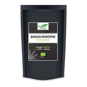 BIAŁKO KONOPNE BIO 500 g BIO PLANET zdjęcie 1