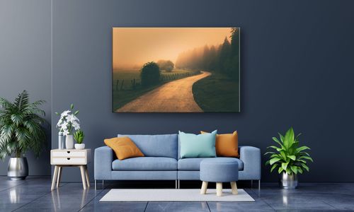 OBRAZ NA PŁÓTNIE 020 Dróżka 100x70cm na Arena.pl