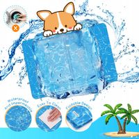 Mata Chłodząca dla Psa Kota Legowisko Żelowa duży 90x50cm L