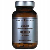CHROM 1000 mcg Pikolinian Chromu ODCHUDZANIE Metabolizm Bloker Apetytu