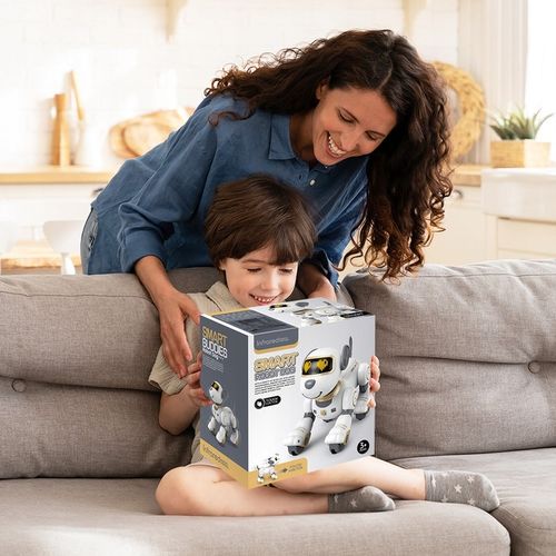 ROBOT INTERAKTYWNY PIES ZDALNIE STEROWANY PIESEK PROGRAMOWANY 17 FUNKCJE na Arena.pl