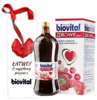 BIOVITAL ZDROWIE PLUS płyn 1000ml NA PREZENT + TOREBKA PREZENTOWA GRATIS