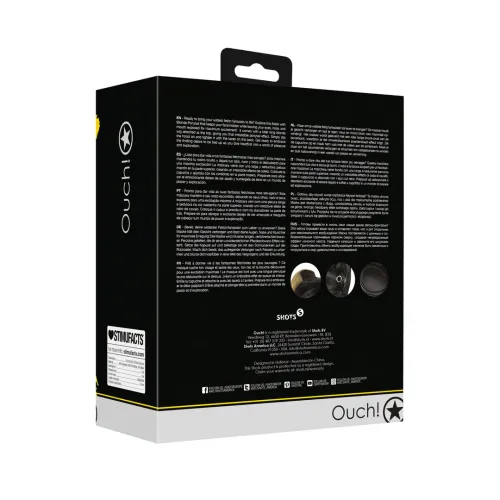 ouch! by shots maska z blond kucykiem - anatomiczna maska z peruką na Arena.pl