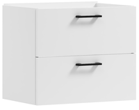 Szafka łazienkowa wisząca LUNA 60 biała  (W2) wpuszczana