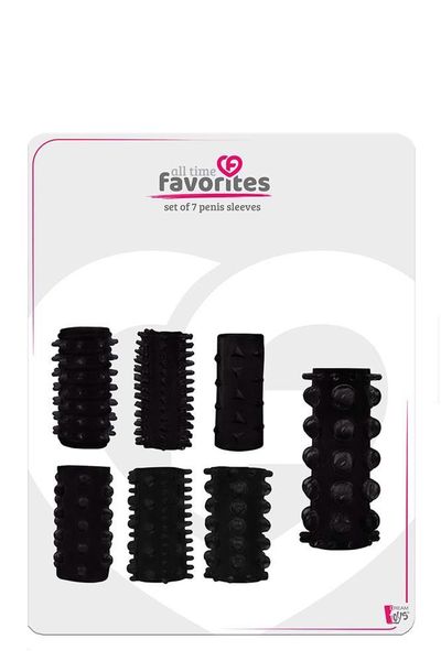 All Time Favorites Penis Sleeves Set zdjęcie 1