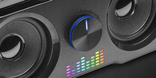 Głośniki Komputerowe 2 1 SOUNDWALL USB 16W LED RGB na Arena.pl