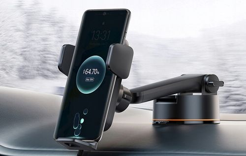 BASEUS AUTOMATYCZNY UCHWYT SAMOCHODOWY NA KOKPIT Z ŁADOWARKĄ INDUKCYJNĄ QI na Arena.pl