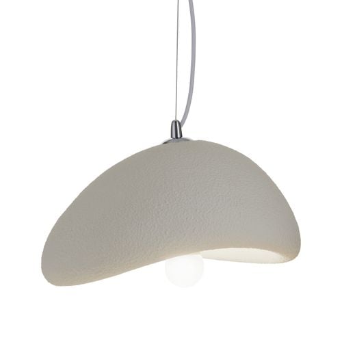 Lampa wisząca STONE biała 30 cm na Arena.pl