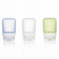 Zestaw 3 butelek na płyny Humangear GoToob+ S